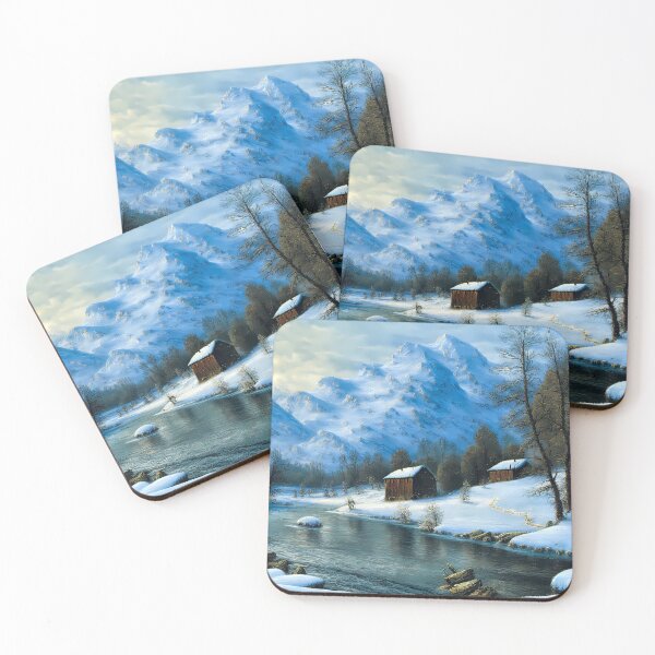 Item preview, Winter's Charm: A Snowy Landscape Design designed and sold by Story24net.