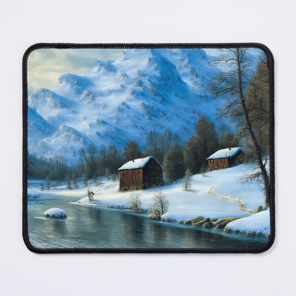 Item preview, Winter's Charm: A Snowy Landscape Design designed and sold by Story24net.