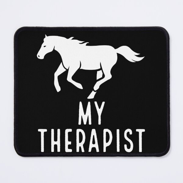 Artikelvorschau, Reiten ist meine Therapie - Pferdeliebhaber entworfen und verkauft von narekmug.