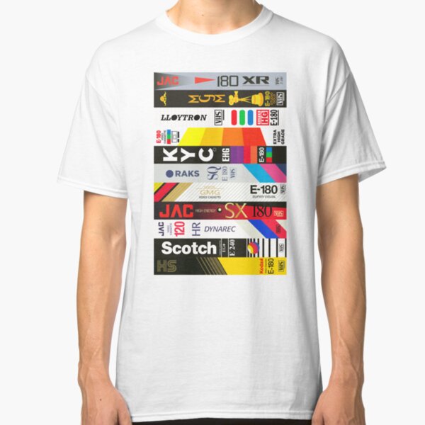 vhs tape t shirt