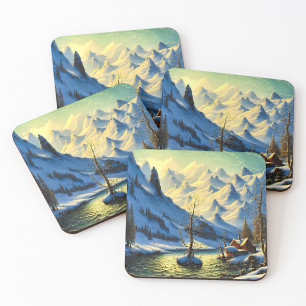 Item preview, Winter's Charm: A Snowy Landscape Design designed and sold by Story24net.