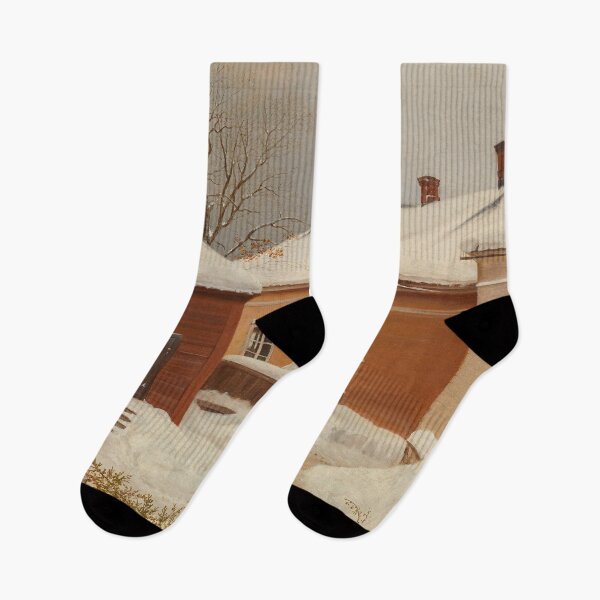 Item preview, Winter scenery - The Liljenstrand House in Winter by Magnus von Wright designed and sold by AR-shop.