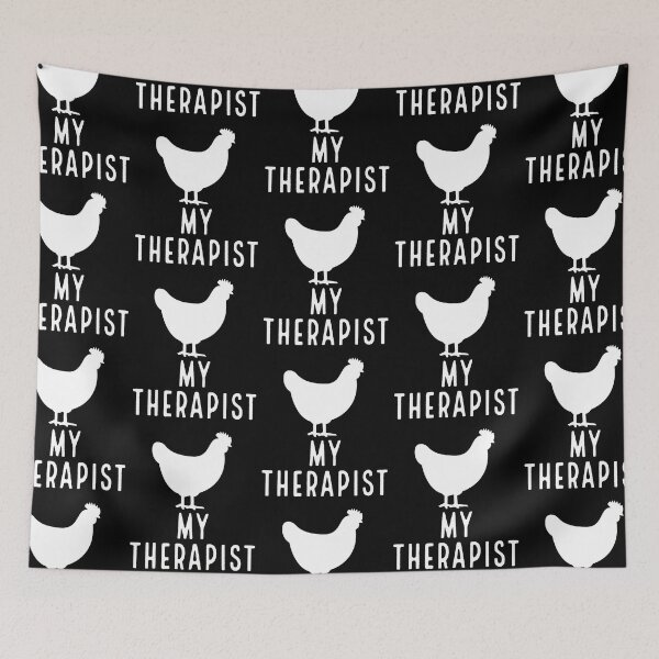 Item preview, Raising Chickens Is My Therapist designed and sold by narekmug.