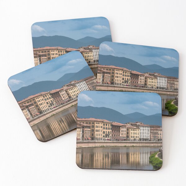 Item preview, River view of Pisa, Italy designed and sold by WorldScenery.