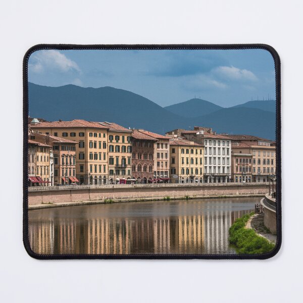 Item preview, River view of Pisa, Italy designed and sold by WorldScenery.