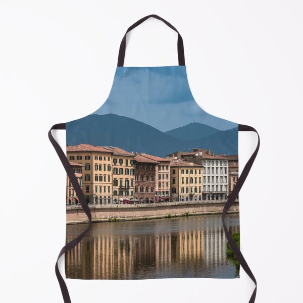 Item preview, River view of Pisa, Italy designed and sold by WorldScenery.
