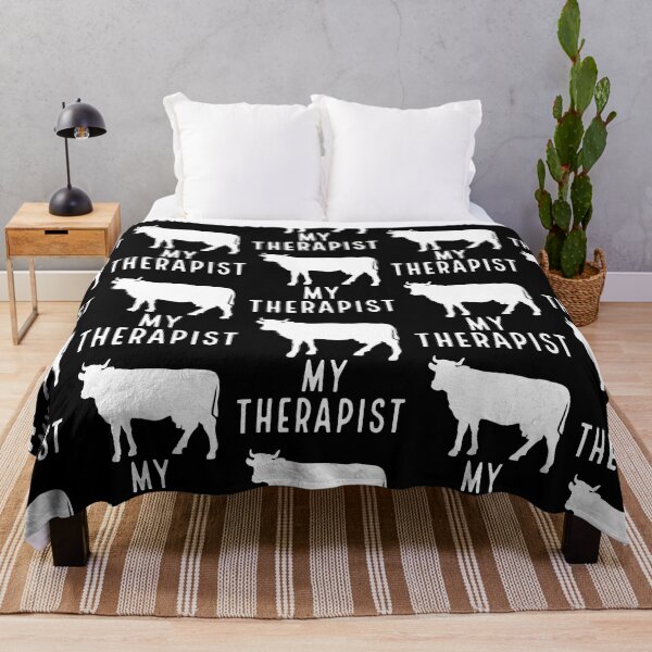 Item preview, Cows are My Therapist designed and sold by narekmug.