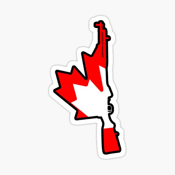 Canada's national rifle. SKS logo Sticker
