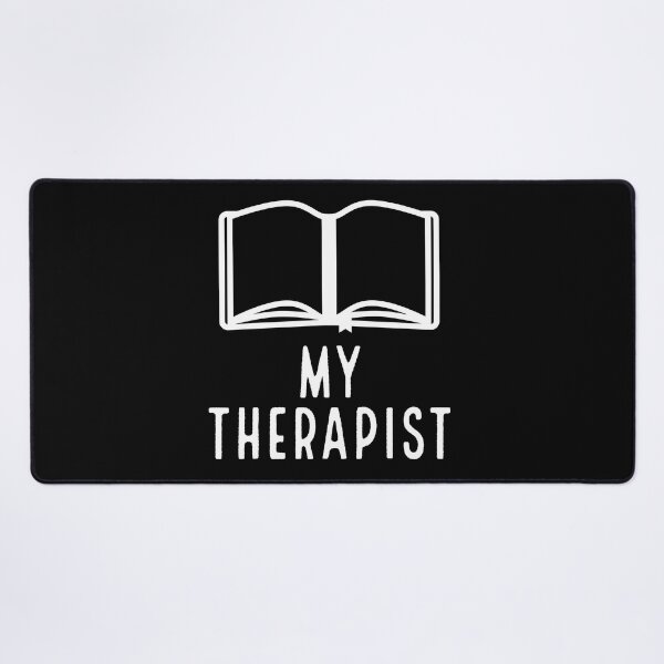 Item preview, Reading Books Is My Therapist designed and sold by narekmug.