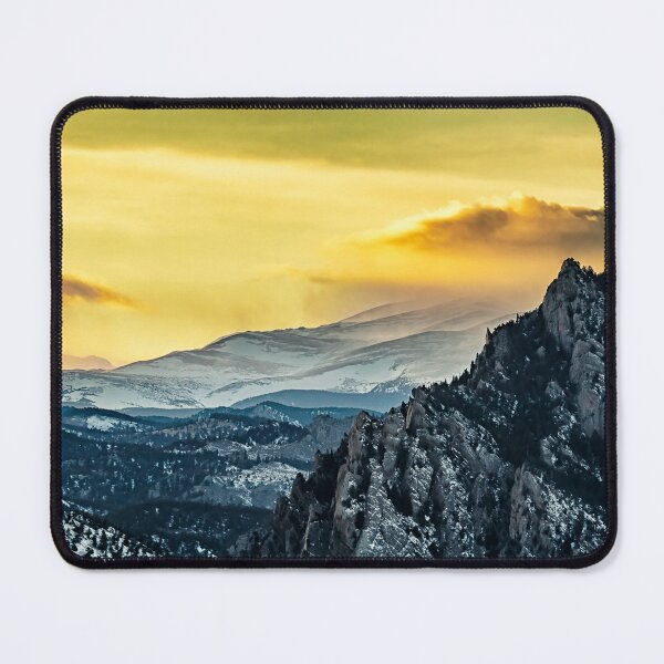 Item preview, Near Sunset Over the Flatiron Mountains designed and sold by jecphotography and art.