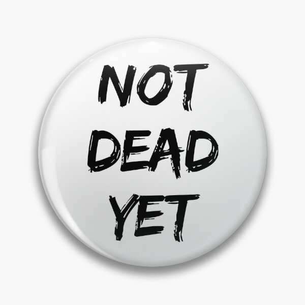 Aperçu de l'œuvre Frank Turner Merch n'est pas encore mort créée et vendue par SugarSkuApparel.