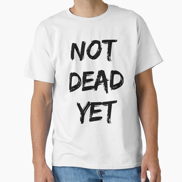 Item preview, Frank Turner Merch Not Dead Yet designed and sold by SugarSkuApparel.