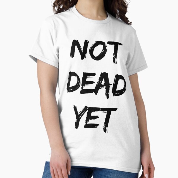 Item preview, Frank Turner Merch Not Dead Yet designed and sold by SugarSkuApparel.