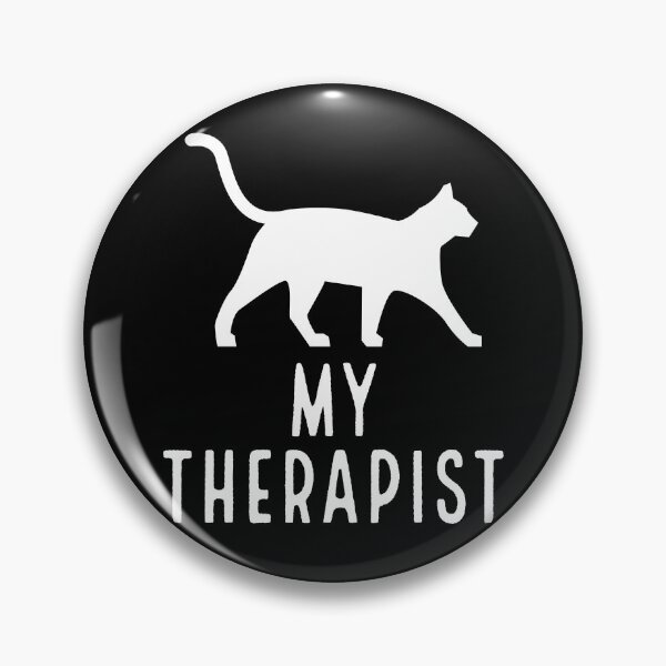 Item preview, My Cat is My Therapist designed and sold by narekmug.