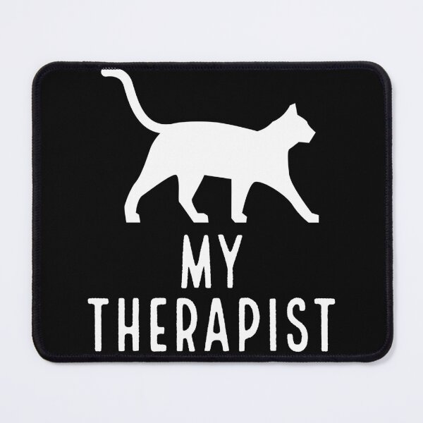 Item preview, My Cat is My Therapist designed and sold by narekmug.