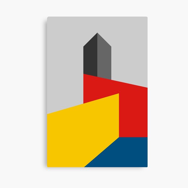 Vista previa del artículo con la obra «TORRE BAUHAUS», diseñado y vendido por THEUSUALDESIGN.