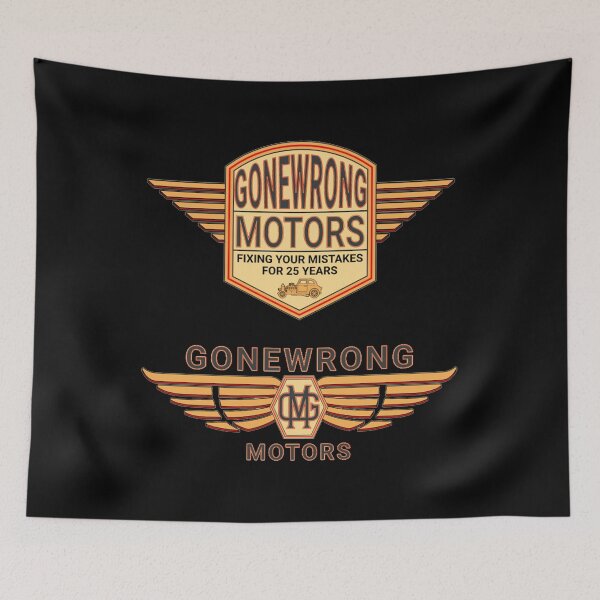 Item preview, GoneWrong Motors designed and sold by RagnarHouse.