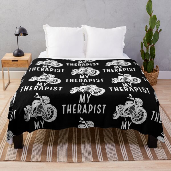 Item preview, Motorcycles Are My Therapy designed and sold by narekmug.