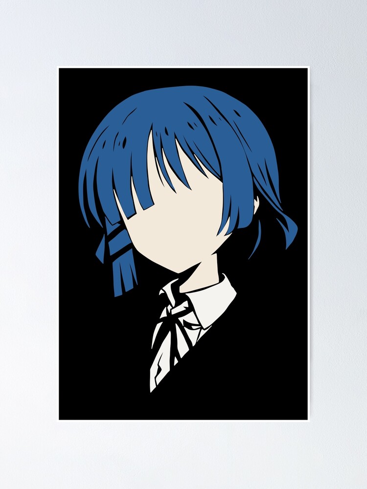 Bocchi the Rock Anime Characters Red Haired Girl Ikuyo Kita Pfp in  Minimalist Vector Art (Transparent) - Bocchi The Rock - Posters and Art  Prints