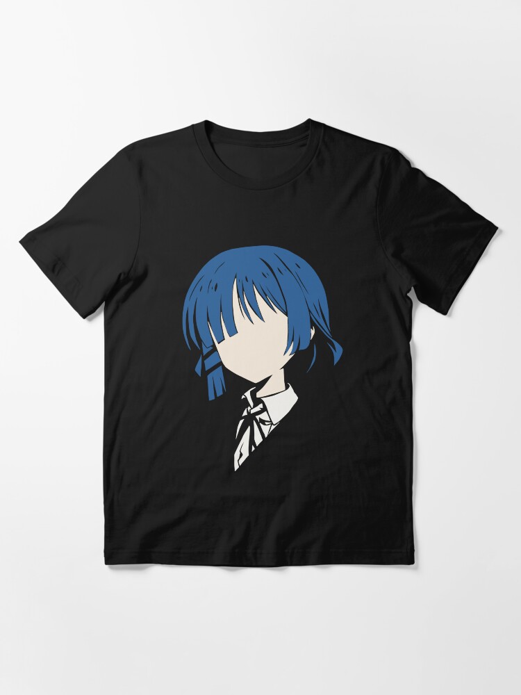 Bocchi the Rock Anime Characters Blue Short Haired Girl Ryo Yamada Pfp in  Minimalist Vector Art (Transparent) - Bocchi The Rock - T-Shirt