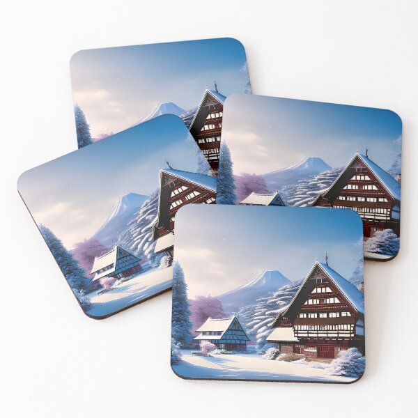 Item preview, Winter's Charm: A Snowy Landscape Design designed and sold by Story24net.