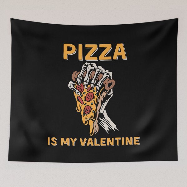 Item preview, Pizza Is My Valentine designed and sold by RockBeeDesigns.
