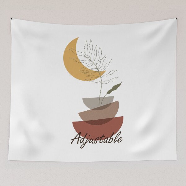 Item preview, Adjustable Botanical Boho Leaf, inspirational meanings designed and sold by Targeted Inspire.