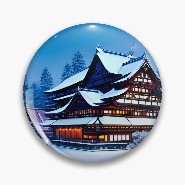 Item preview, Winter's Charm: A Snowy Landscape Design designed and sold by Story24net.