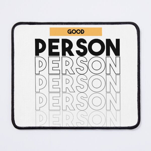 Item preview, Typography of good person designed and sold by artacalla.