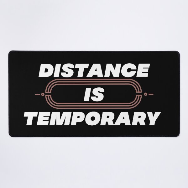 Item preview, Distance is temporary logo designed and sold by Sarvgya Verma.