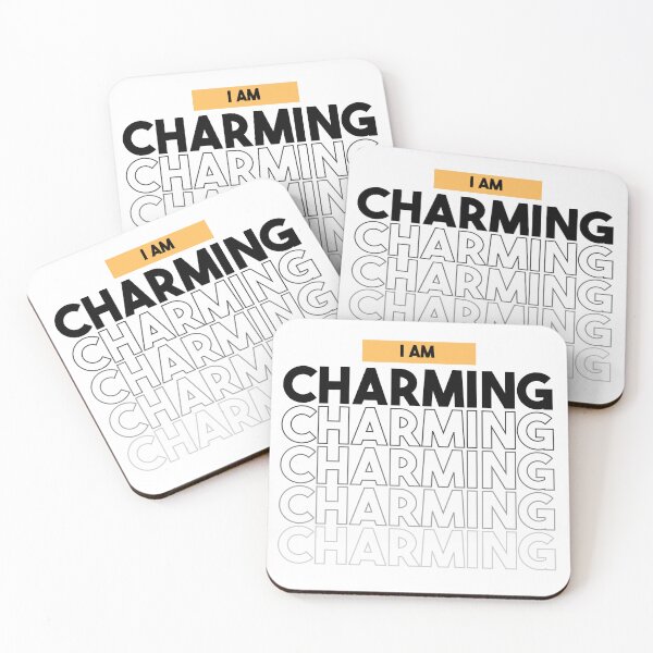Item preview, Typography of i am charming designed and sold by artacalla.
