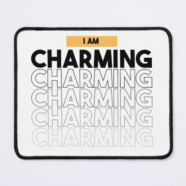 Item preview, Typography of i am charming designed and sold by artacalla.