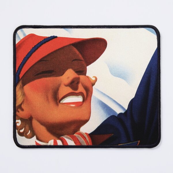 Item preview, Winter Sports in New England Canada Advertisement Sascha Maurer Vintage Travel designed and sold by retroposters.