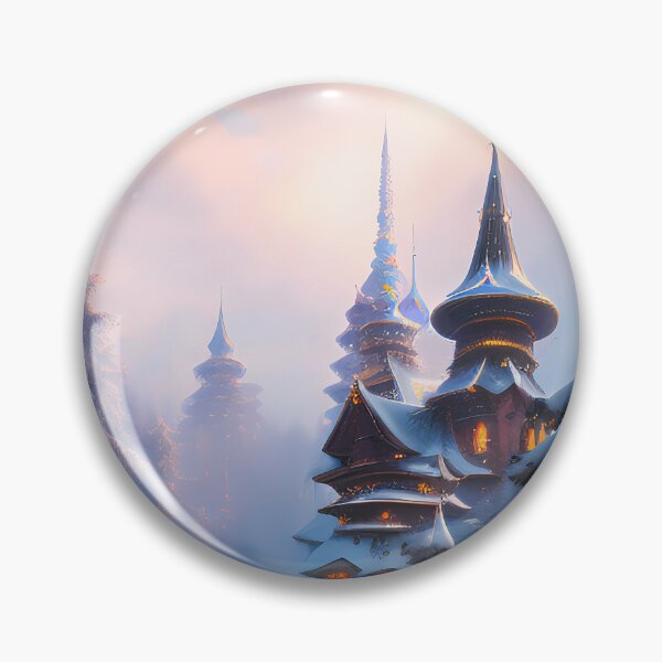 Item preview, Winter's Charm: A Snowy Landscape Design designed and sold by Story24net.