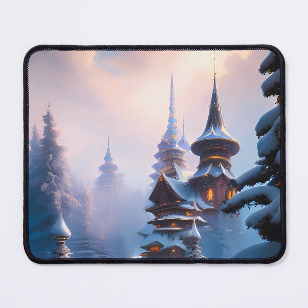 Item preview, Winter's Charm: A Snowy Landscape Design designed and sold by Story24net.