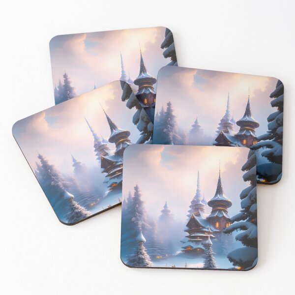Item preview, Winter's Charm: A Snowy Landscape Design designed and sold by Story24net.