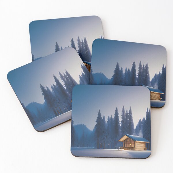 Item preview, Winter's Charm: A Snowy Landscape Design designed and sold by Story24net.