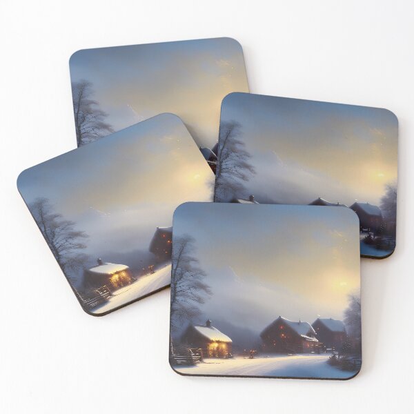 Item preview, Winter's Charm: A Snowy Landscape Design designed and sold by Story24net.