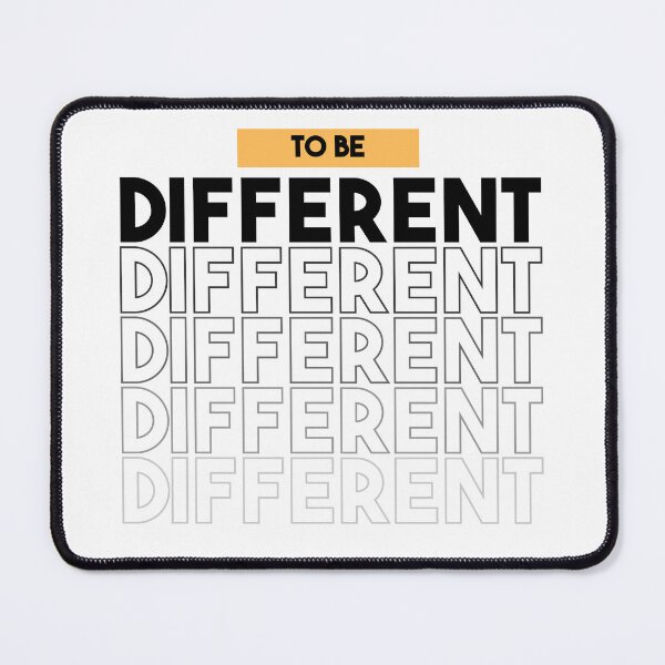 Item preview, Typography of to be different designed and sold by artacalla.