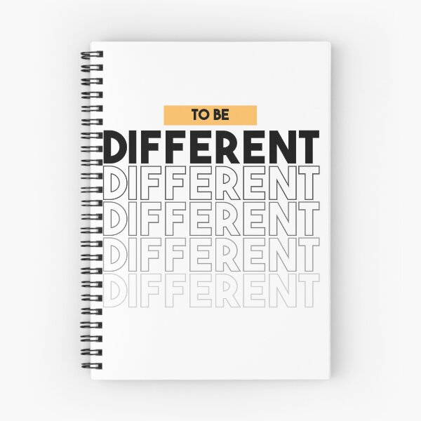 Item preview, Typography of to be different designed and sold by artacalla.
