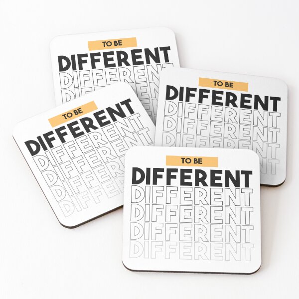 Item preview, Typography of to be different designed and sold by artacalla.