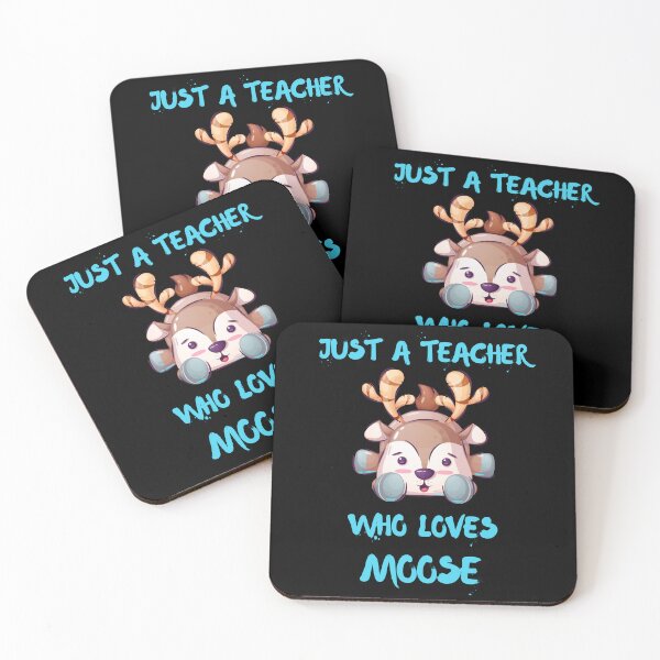 Item preview, Just A Teacher Who Loves Moose Black designed and sold by DSC-Fashion.
