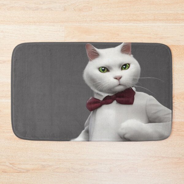 Item preview, Suited White Cat  designed and sold by Nero9o.