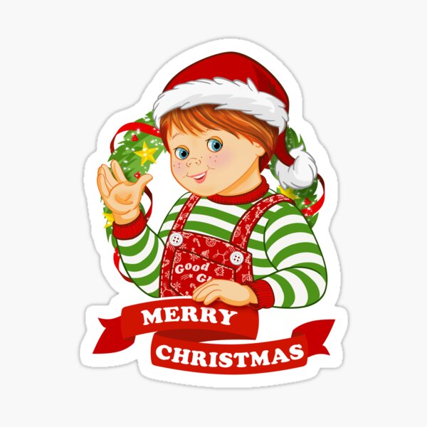 Item preview, Child's Play - Merry Christmas - Chucky designed and sold by RG-Love.