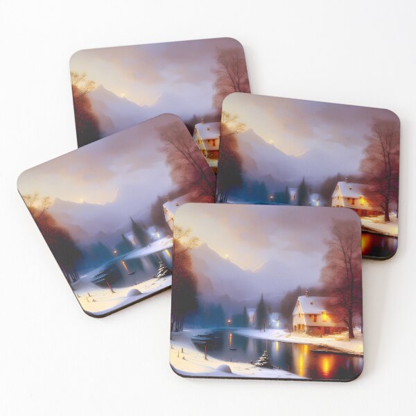 Item preview, Winter's Charm: A Snowy Landscape Design designed and sold by Story24net.