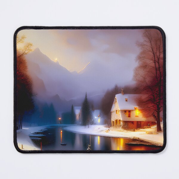 Item preview, Winter's Charm: A Snowy Landscape Design designed and sold by Story24net.