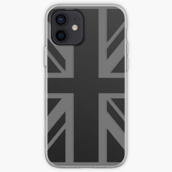 Black Union Jack iPhone Soft Case