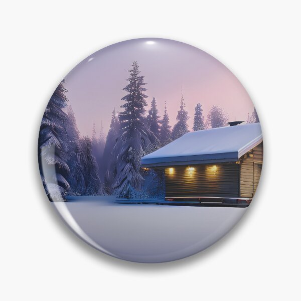 Item preview, Winter's Charm: A Snowy Landscape Design designed and sold by Story24net.