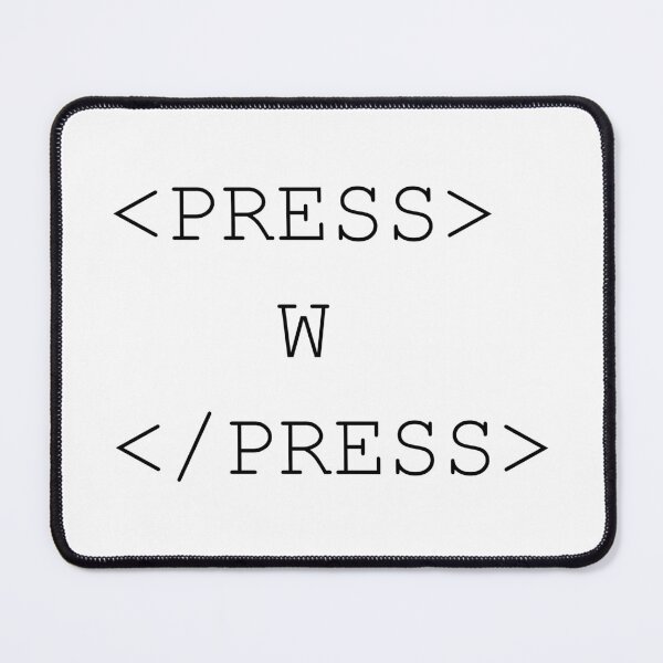 Item preview, Press W designed and sold by Rysto-Design.