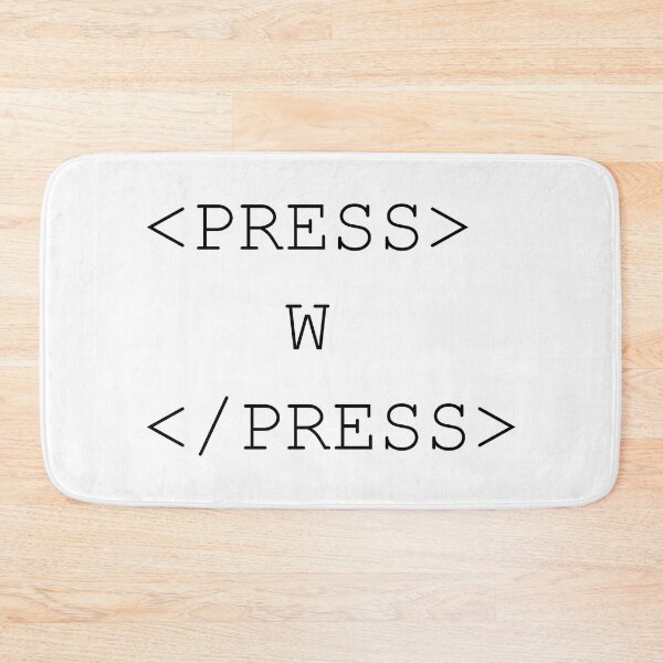 Item preview,  Press W  designed and sold by Rysto-Design.